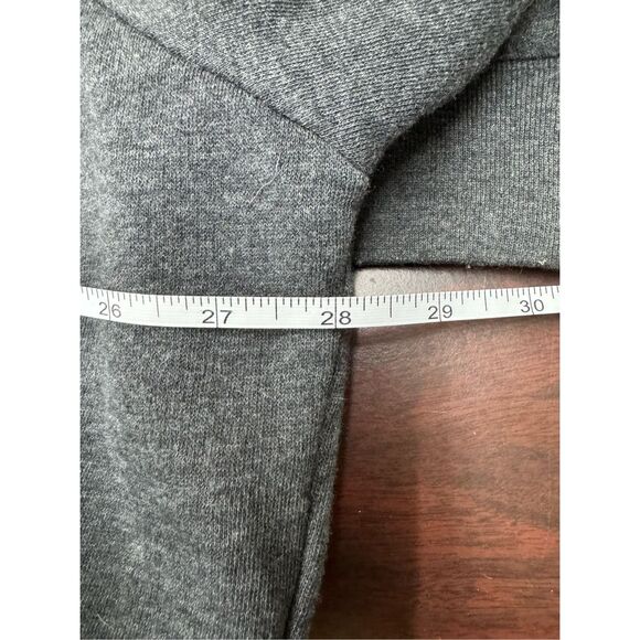 PINK Victoria’s Secret 3/4 Sleeve Dark Grey Hoodie Dress Size XXL - Picture 7 of 8